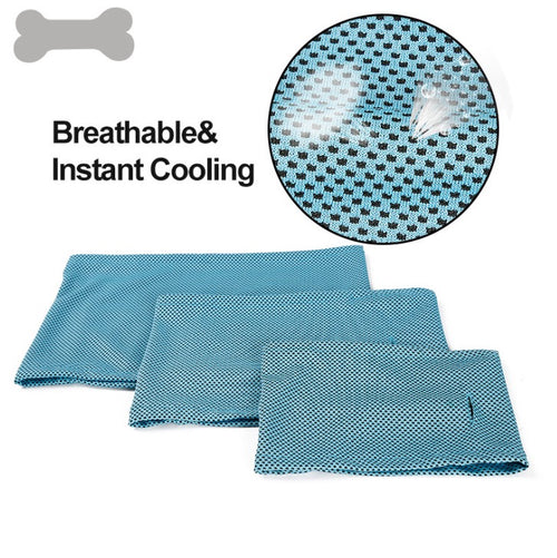 Bandana Rinfrescante per Cani – Stop al Caldo in 10 Secondi! 🐶❄️